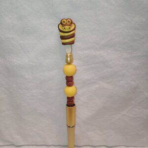 Disney Mini Munchling Fudge Popsicle Kaa Handmade Beaded Pen The Jungle Book